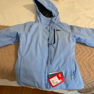Women’s Small Bright Blue Helly Hansen Snowplay Jacket